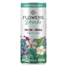 GIN TONICA FLOWERS 269ml LIMAO